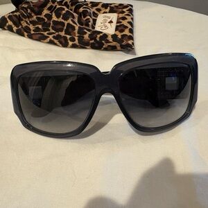 Bulgari Black Oversized Sunglasses